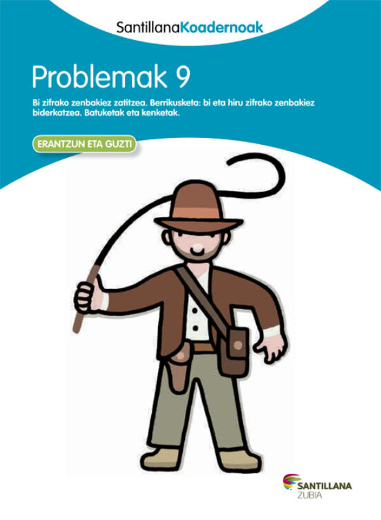 Koadernoa 9 Problemak Euskara Ed 13