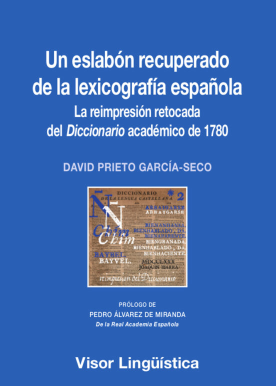 Un Eslabon Recuperado De La Lexicografia Española
