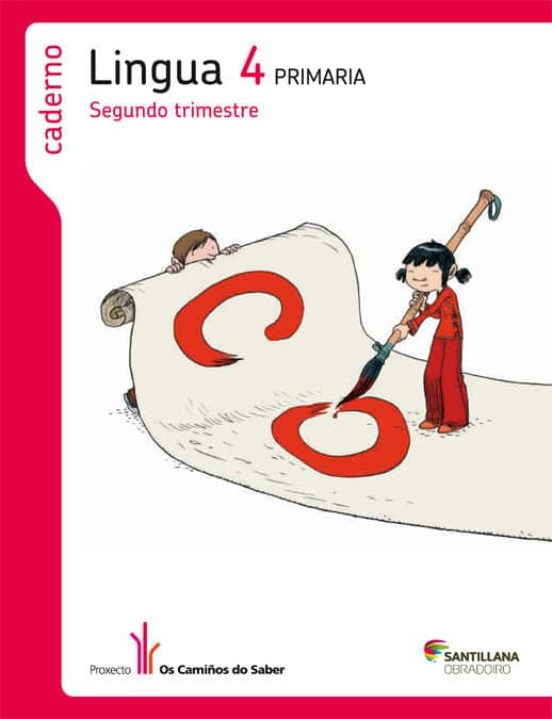 Caderno Lingua Gallega Os Camiños 4 2º Primaria