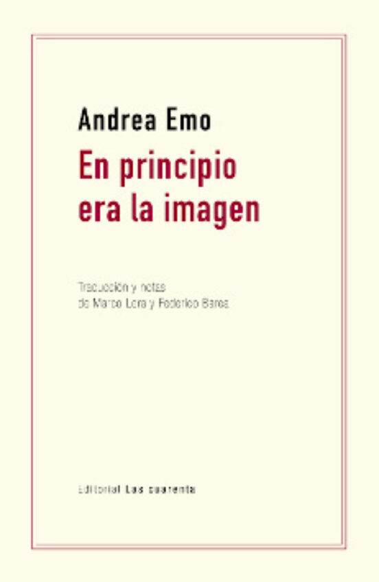 En Principio Era La Imagen