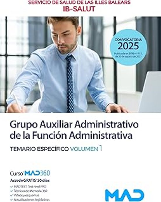 Grupo Auxiliar Administrativo De La Función Administrativa Temario Esp