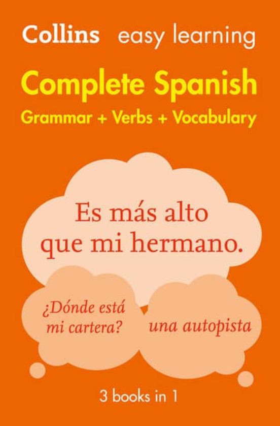 Easy Learning Complete Spanish Grammar Verbs And Vocabulary