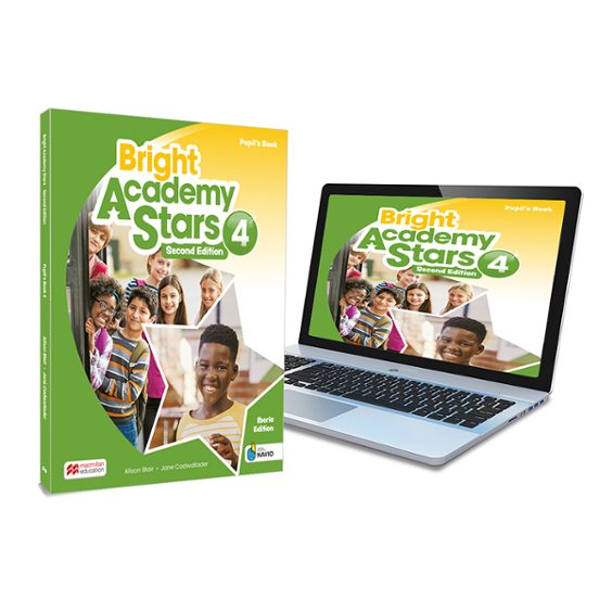 Bright Academy Stars 4 Pupil S Book: Libro De Texto De Inglés Impreso