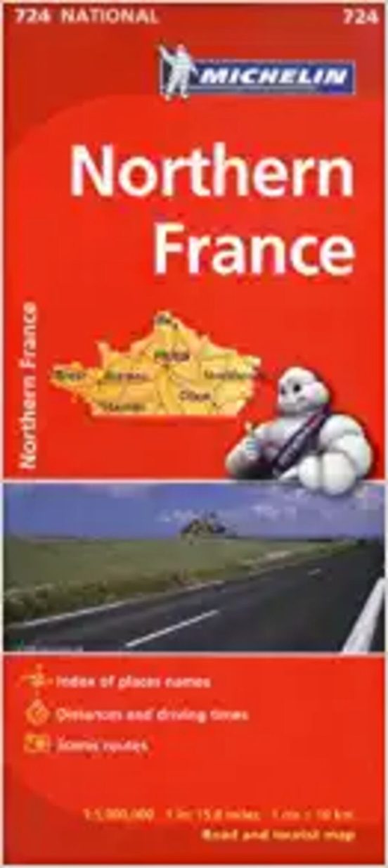 Mapa National Northern France-france Nord 2023