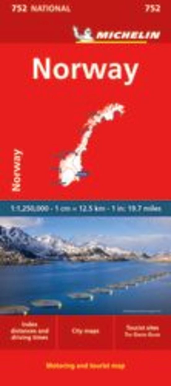 Mapa National Norway 2022