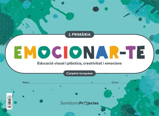 Plastica 1º Educacion Primaria Turquesa Quadern + Fichas Emocionarte E