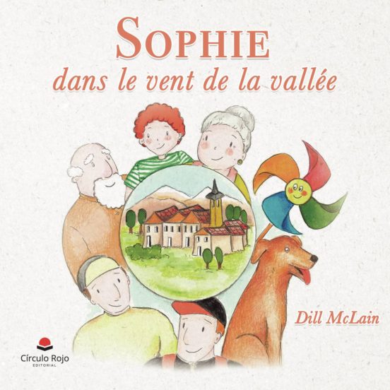 Sophie dans le vent de la vallée