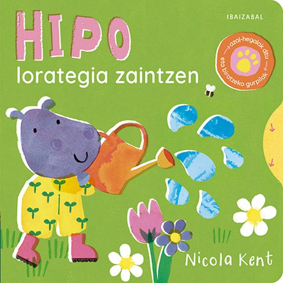 Hipo lorategia zaintzen