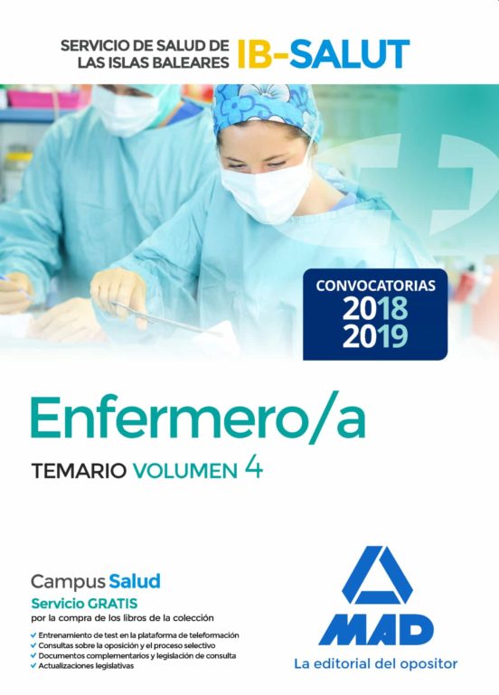 Enfermero/a Del Servicio De Salud De Las Illes Balears ; Te