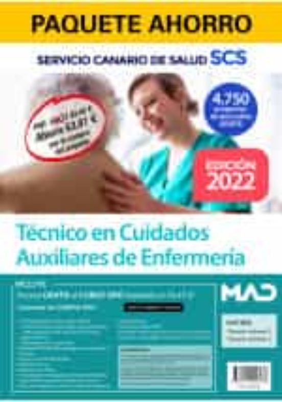 Paquete Ahorro + Test Online Técnico En Cuidados Auxiliares De Enferme