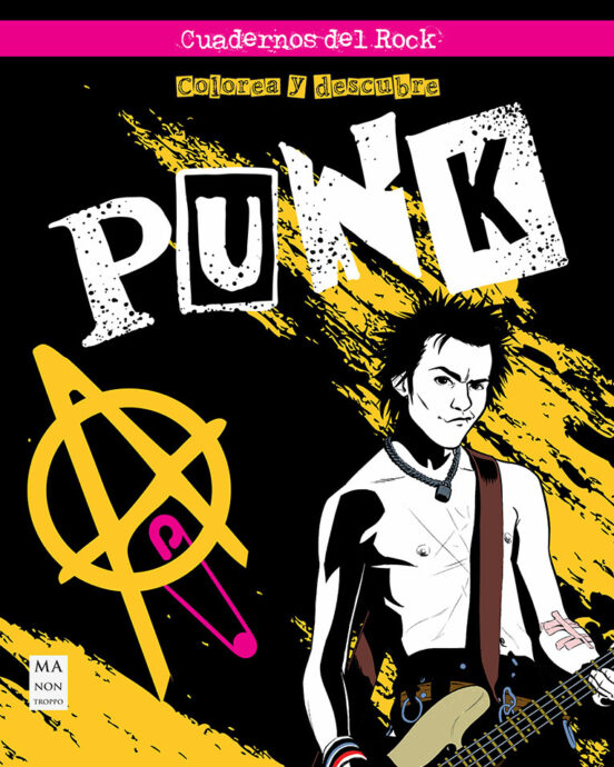 Colorea Y Descubre - Punk