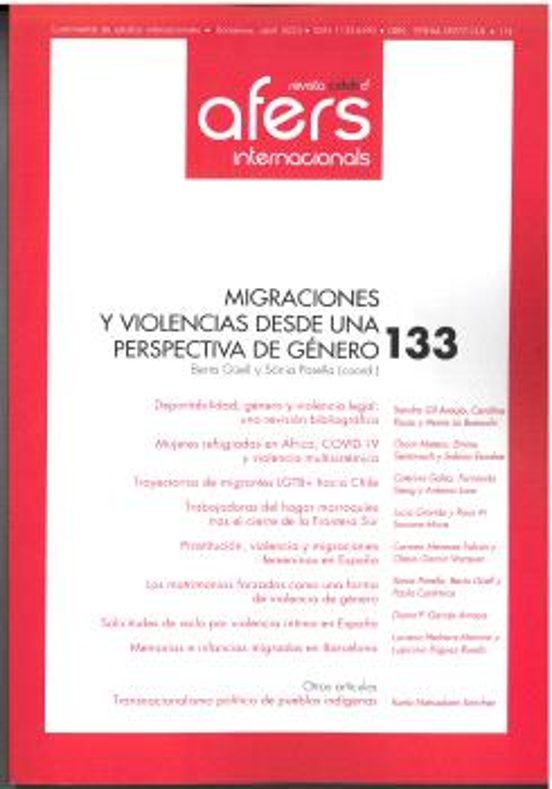 Revista Cidob D Afers 133 Abril 2023