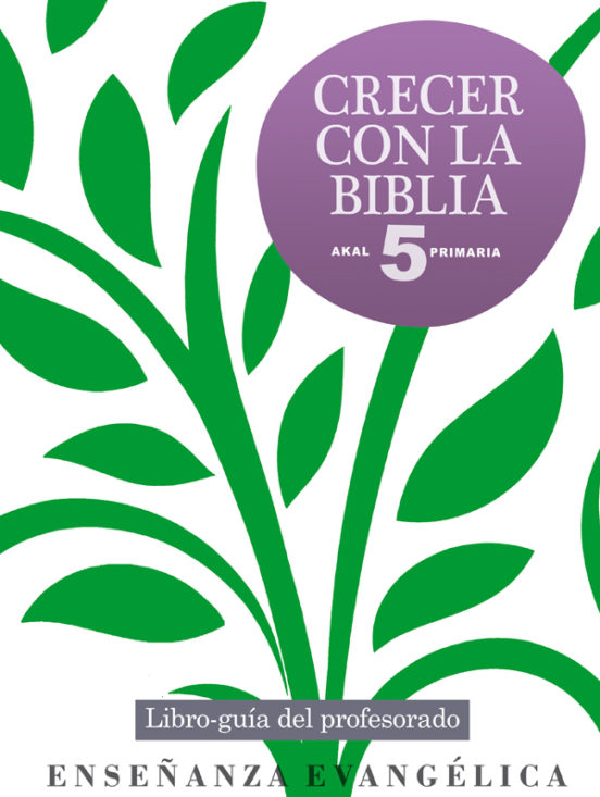 Crecer con la Biblia Profesor 5º Primaria