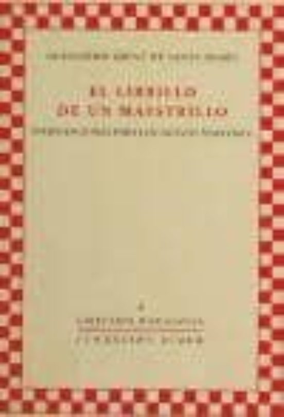 El Librillo De Un Maestrillo