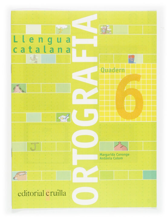 Quadern Ortografia Catalana Nº 6