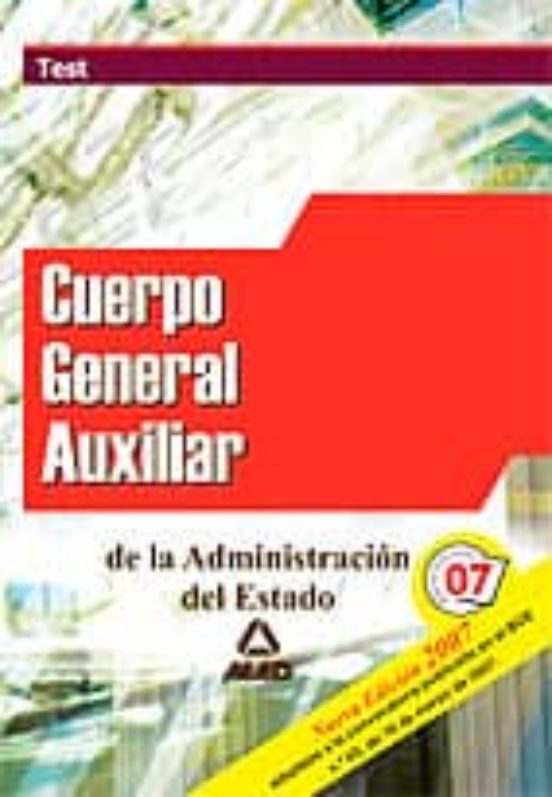 Cuerpo General De La Administracion Del Estado. Test