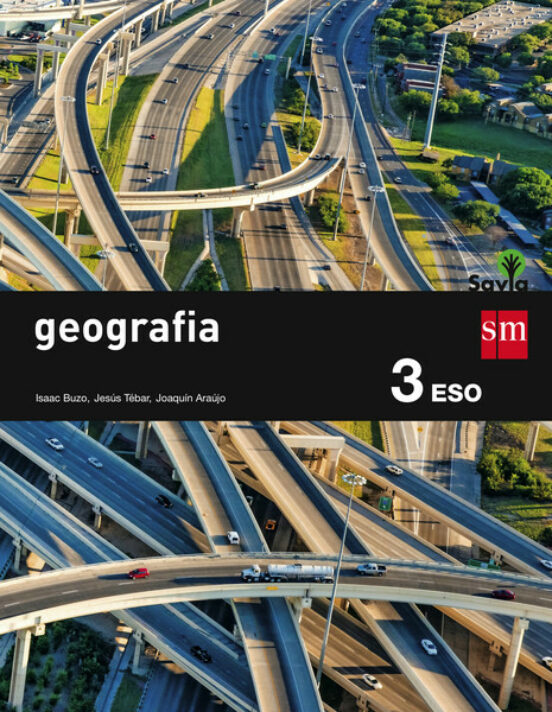 Geografia 3º Eso Savia Castellano Ed 2015 Asturias/castilla Leon /extr