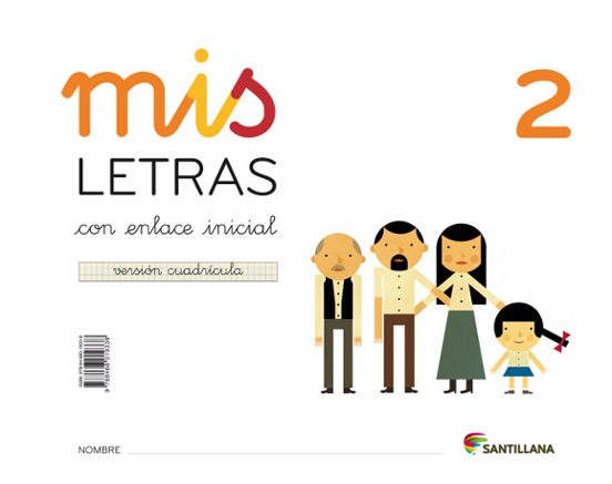Mis Letras 2 Cuadricula Infantil 3 Años Ed2016