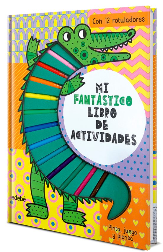 Mi Fantástico Libro De Actividades. Cocodrilo
