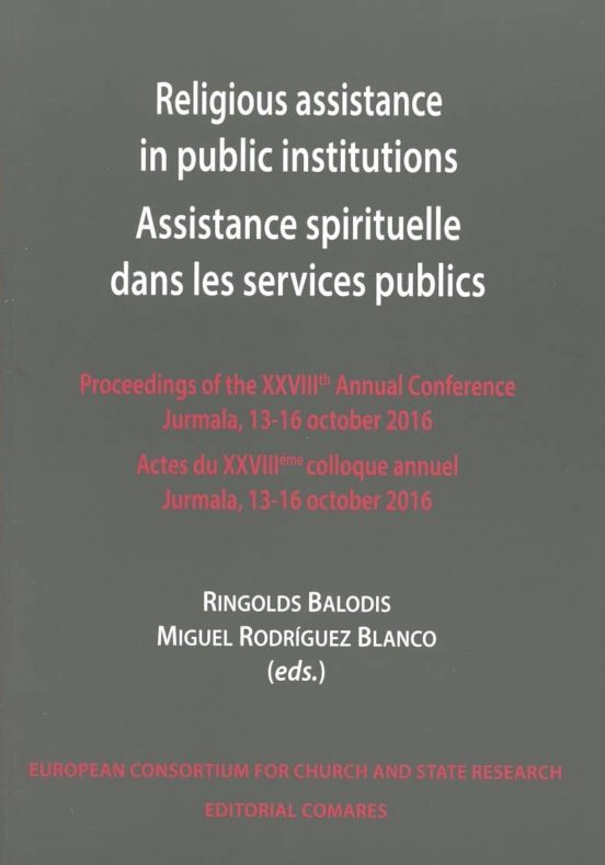Religious Assistance in Public Institutions. Asistance Spirituelle Dan