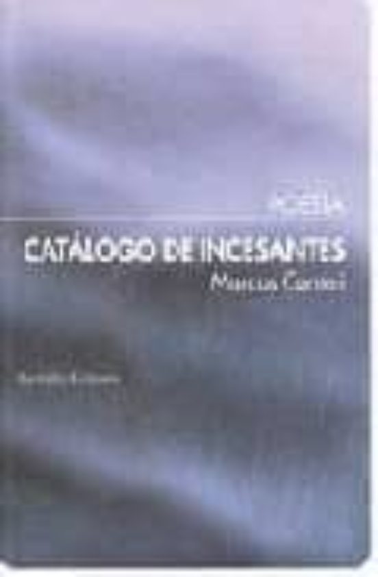 Catalogos De Incesantes