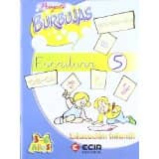 Cuaderno Escritura 5 Proyecto Burbujas Educacion Infantil