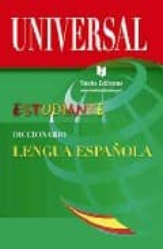 Diccionario Universal Del Estudiante: Diccionario De La Lengua Es Paño