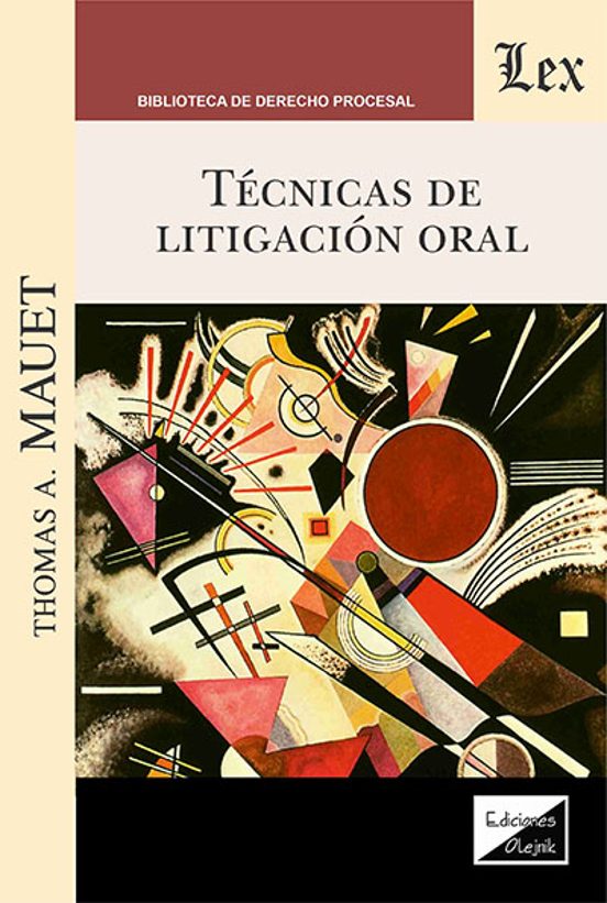 Tecnicas De Litigacion Oral