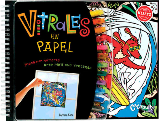 Vitrales En Papel: Pinta Por Numeros: Arte Para Tus Ventanas