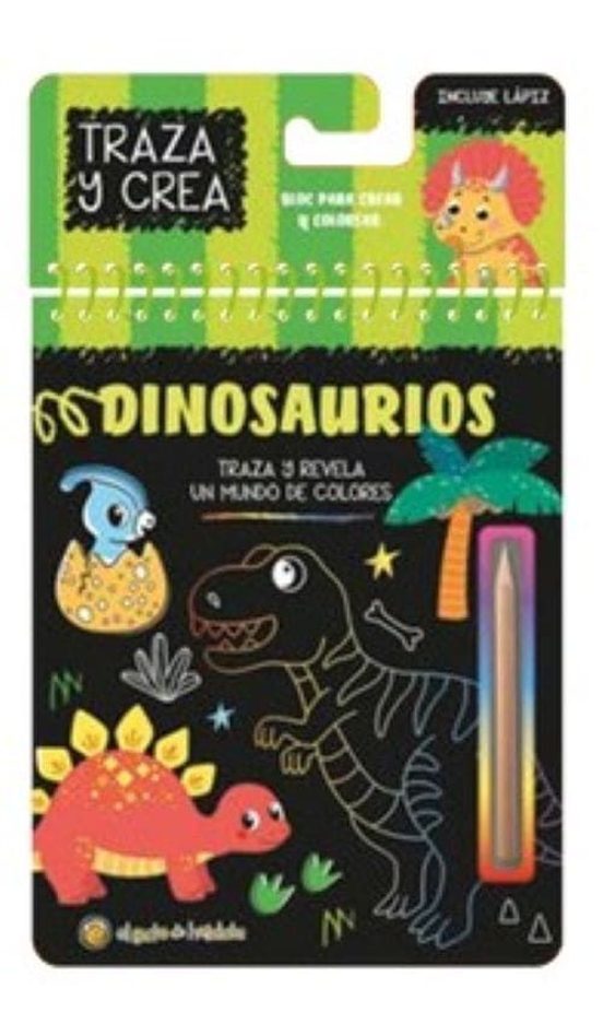 Dinosaurios Traza Y Crea