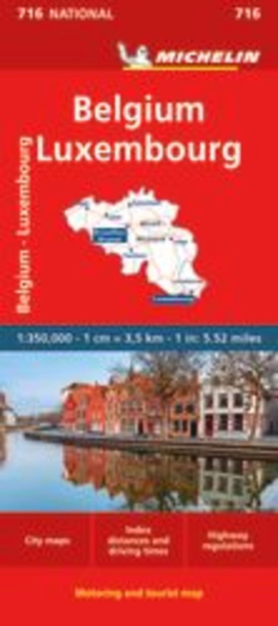 Mapa National Belgium & Luxembourg 2023