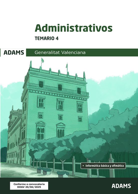 Temario 4 Administrativos De La Generalitat Valenciana