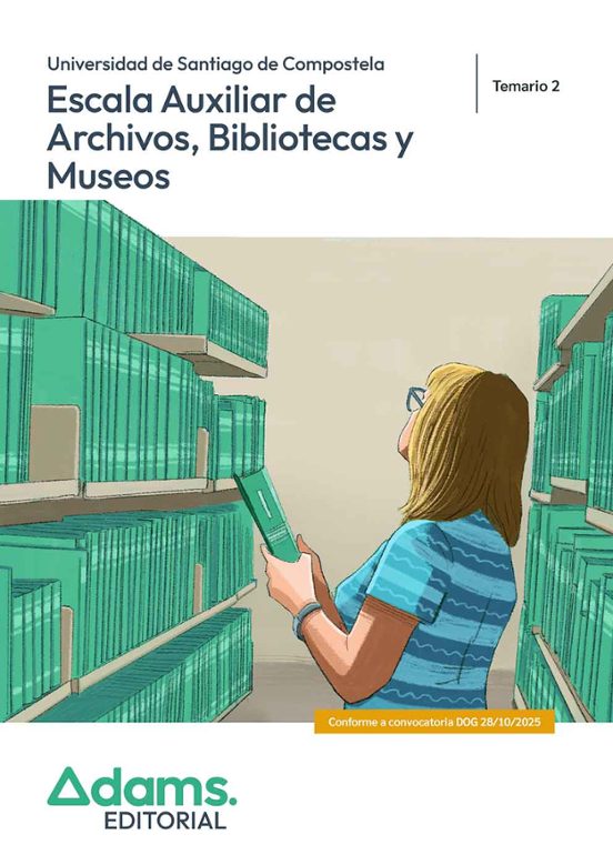 Escala Auxiliar De Archivos Bibliotecas Y Museos Universidad De Santia
