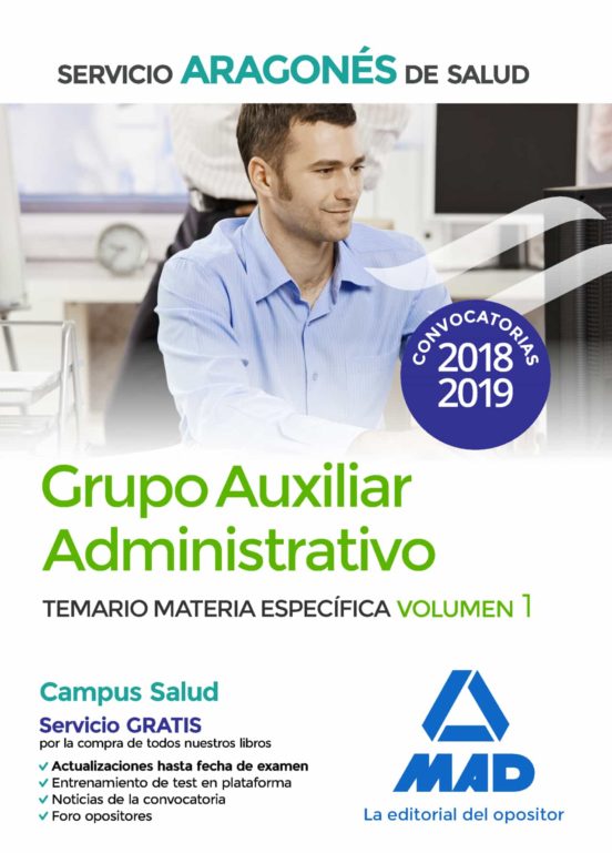 Grupo Auxiliar Administrativo Del Servicio Aragones De Salud