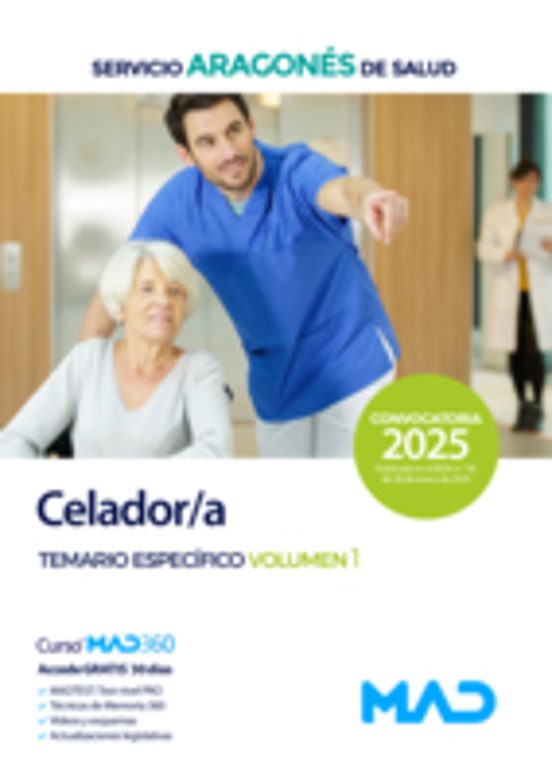 Celador/a. Servicio Aragones De Salud . Temario Materia Especif