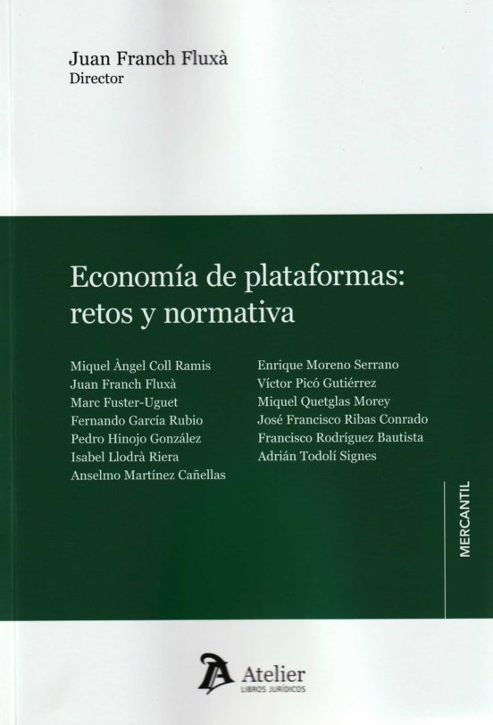 Economía de plataformas:retos y normativa