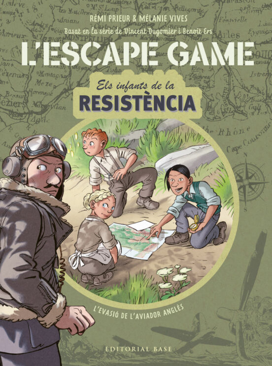 Escape Game. Infants De La Resistencia . L Evasió De L Aviador Angles