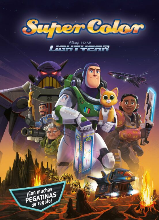 Lightyear. Supercolor: Libro Para Colorear Con Pegatinas