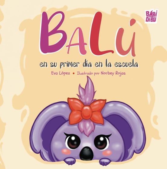 Balú en su primer día en la escuela