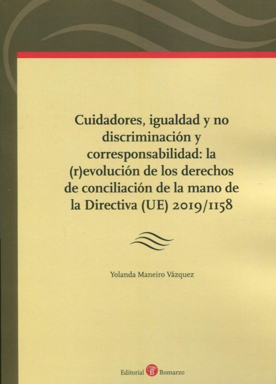 Cuidadores Igualdad Y No Discriminación Y Corresponsabilidad