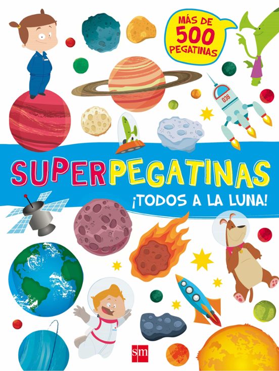 Superpegatinas: ¡todos A La Luna!
