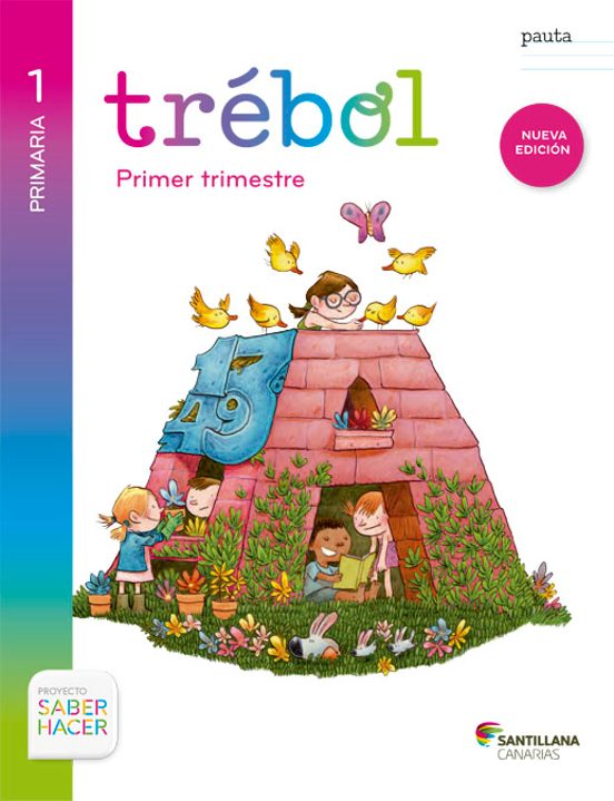 Globalizado Pauta Trebol 1º Primaria 1 Trimestre Saber Hacer Cana Rias