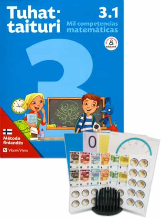 Tuhattaituri 3º Educacion Primaria 1. Matemáticas. Libro y Fichas