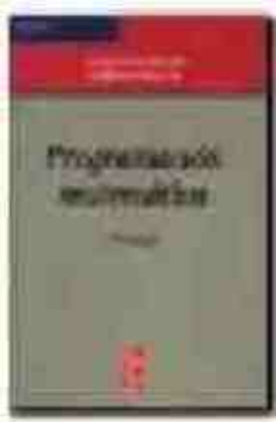 Programacion Matematica
