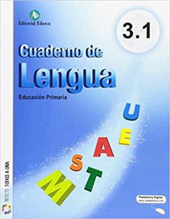 Cuadernos De Lengua 3º Educacion Primaria. Todos A Una 3 Titulos Trim