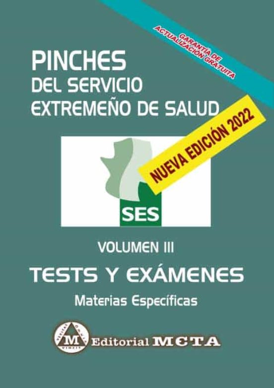 Pinches Del Servicio Extremeño De Salud Materias Especificas
