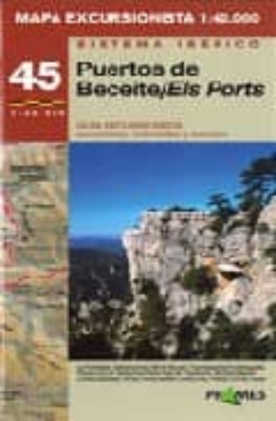 Mapa Excursionista Puertos Beceite / Els Ports