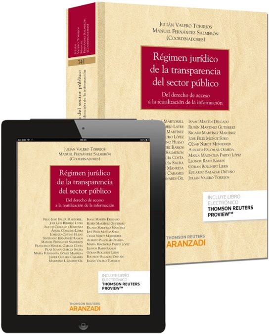 Régimen Jurídico De La Transparencia En El Sector Público