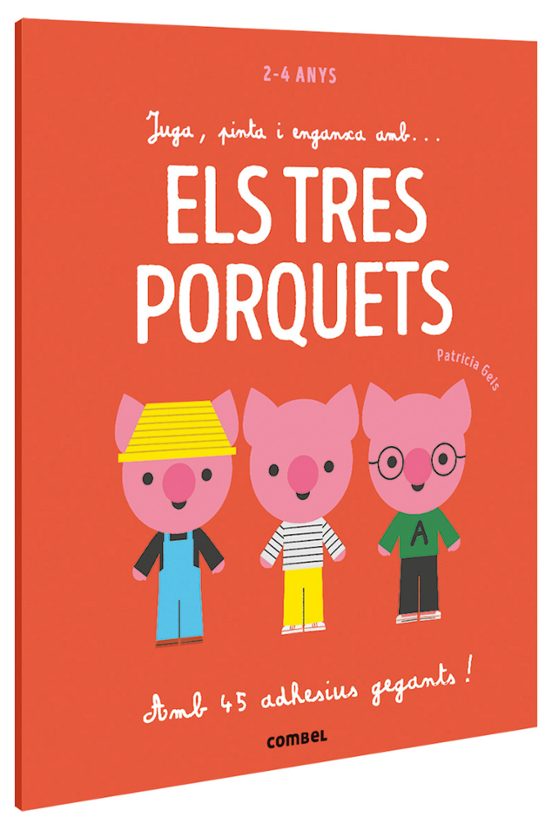 Juga Pinta I Enganxa Amb Els Tres Porquets