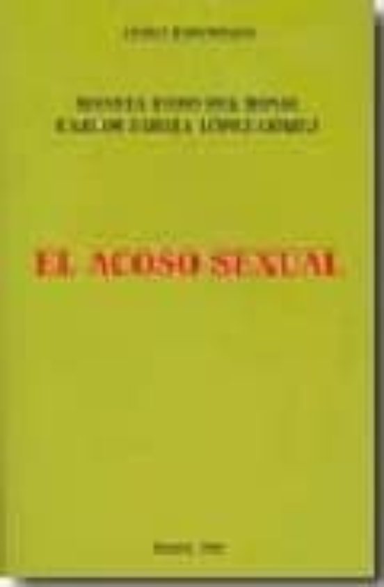 El Acoso Sexual